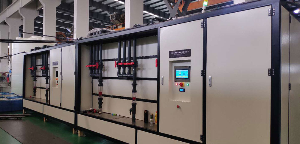 福建常州某時代-鋁殼制品-超聲波清洗-廢水，處理量100噸-天，清水回用系統